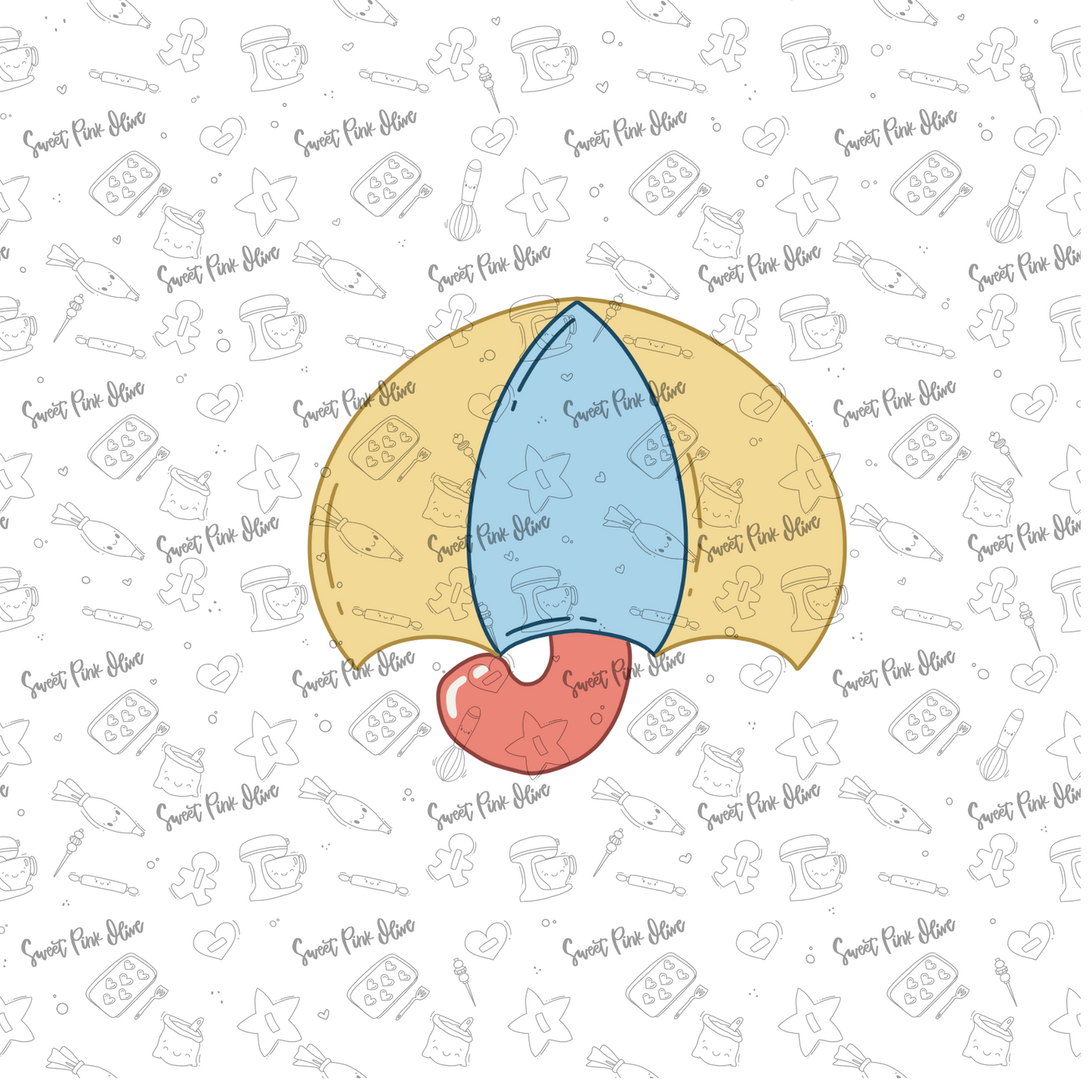 Umbrella Digital STL