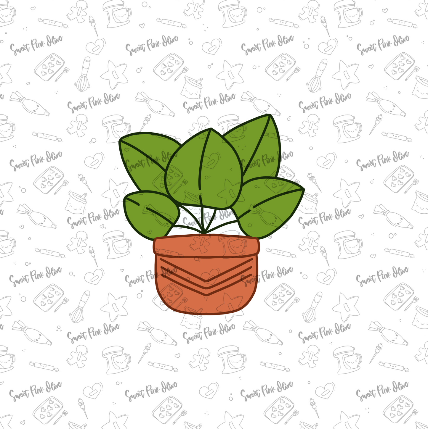 Sweetheart Plant STL