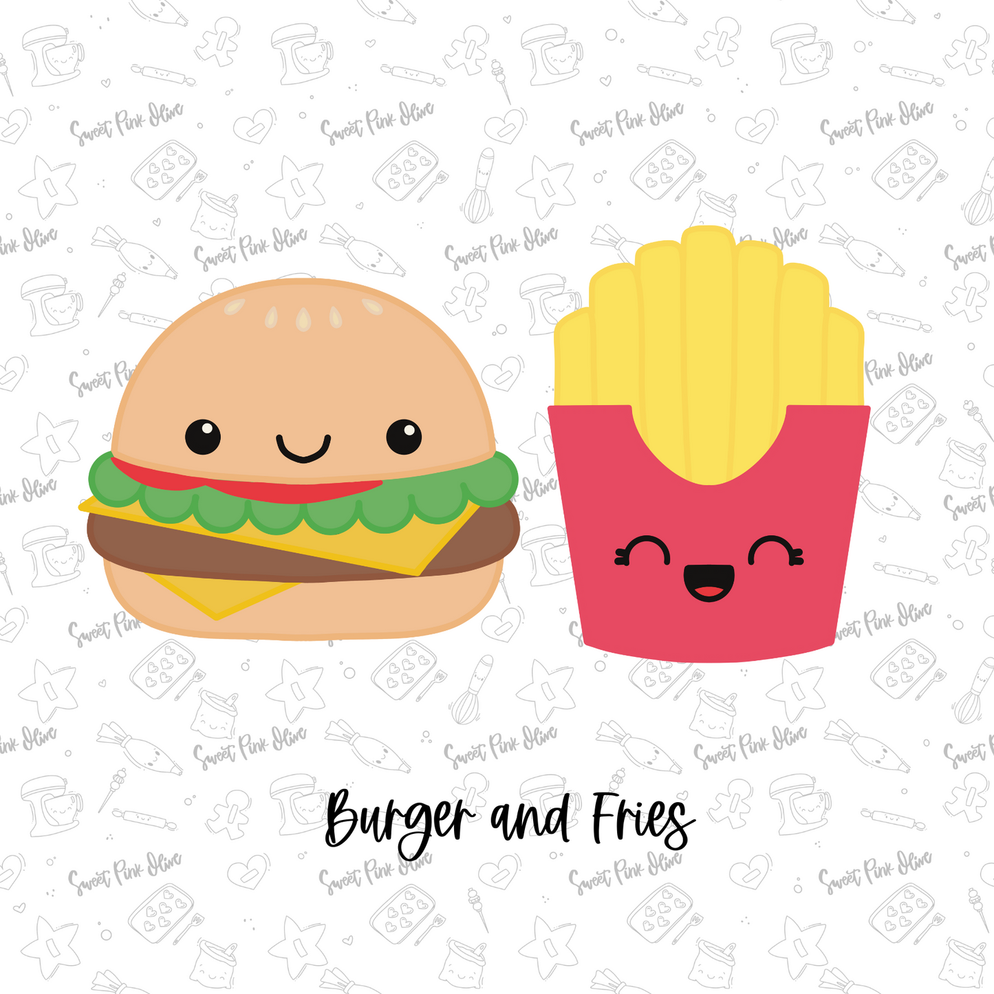 Burger and Fries