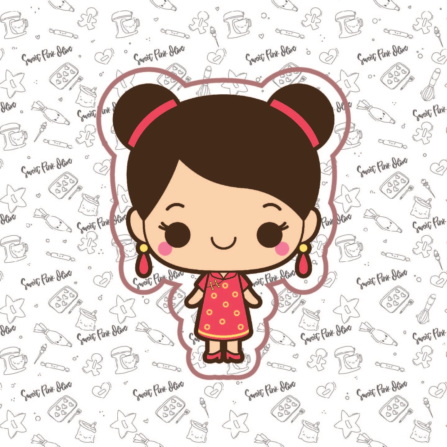 Lunar New Year Girl 2