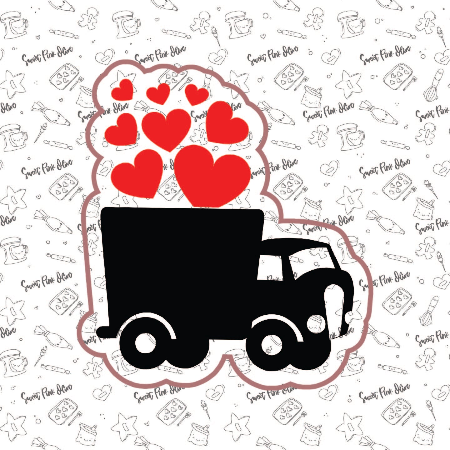 Valentine's Construction Truck 3