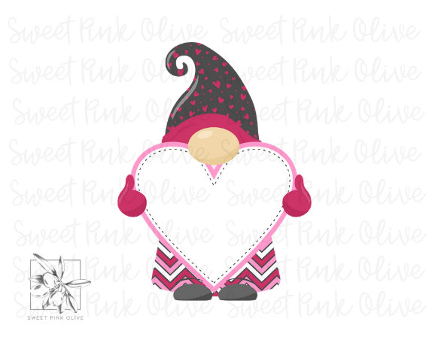 Gnome Holding Heart