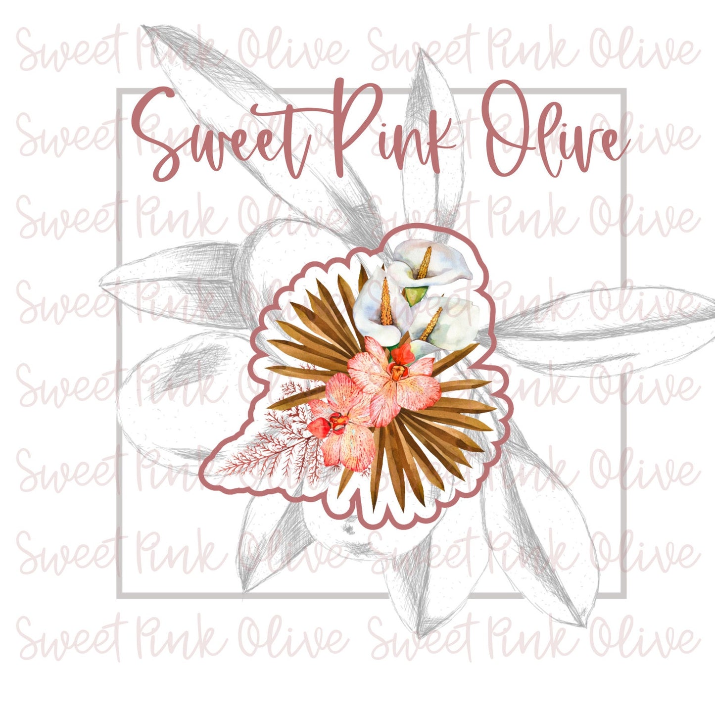 Boho Flower Cluster 2