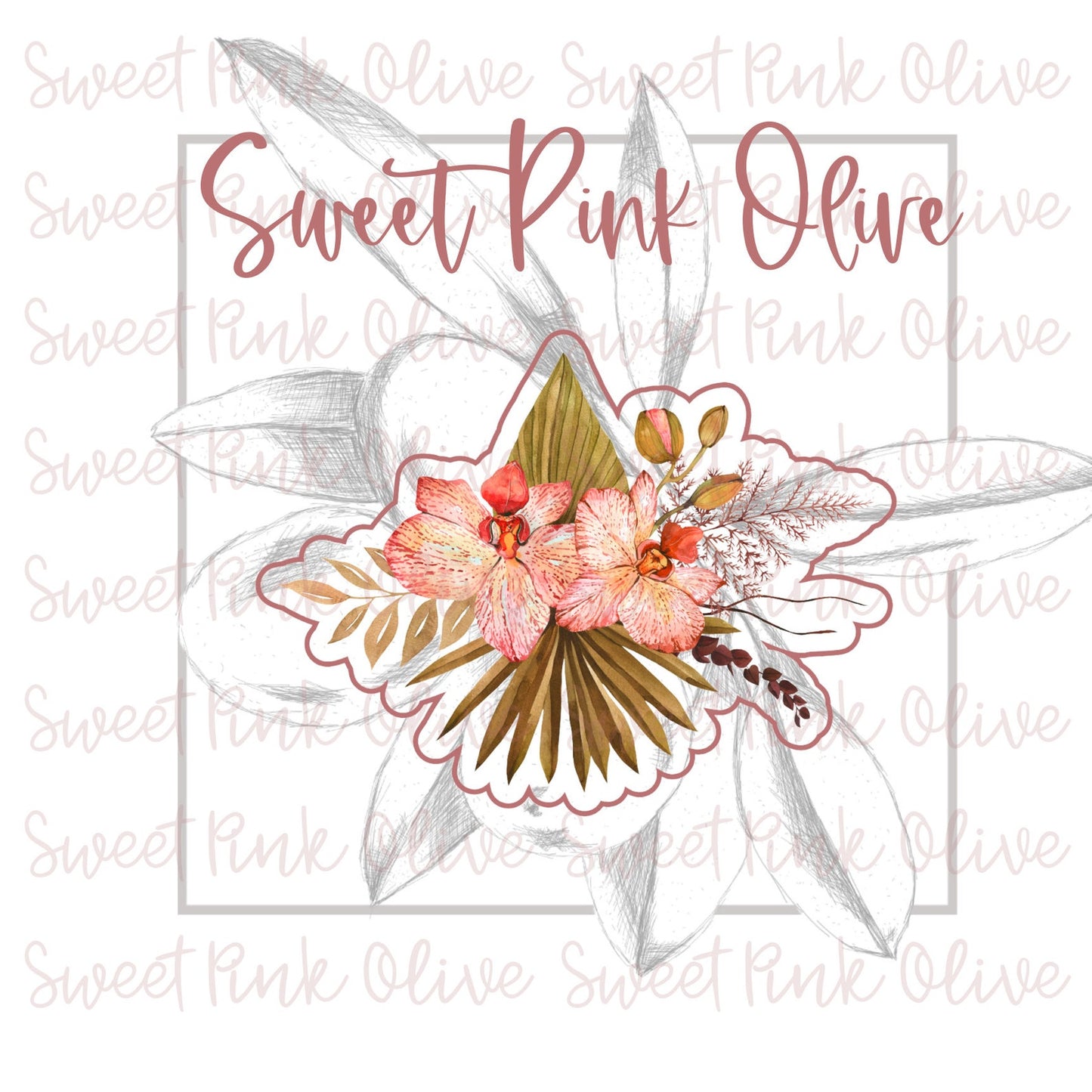 Boho Flower Cluster 1