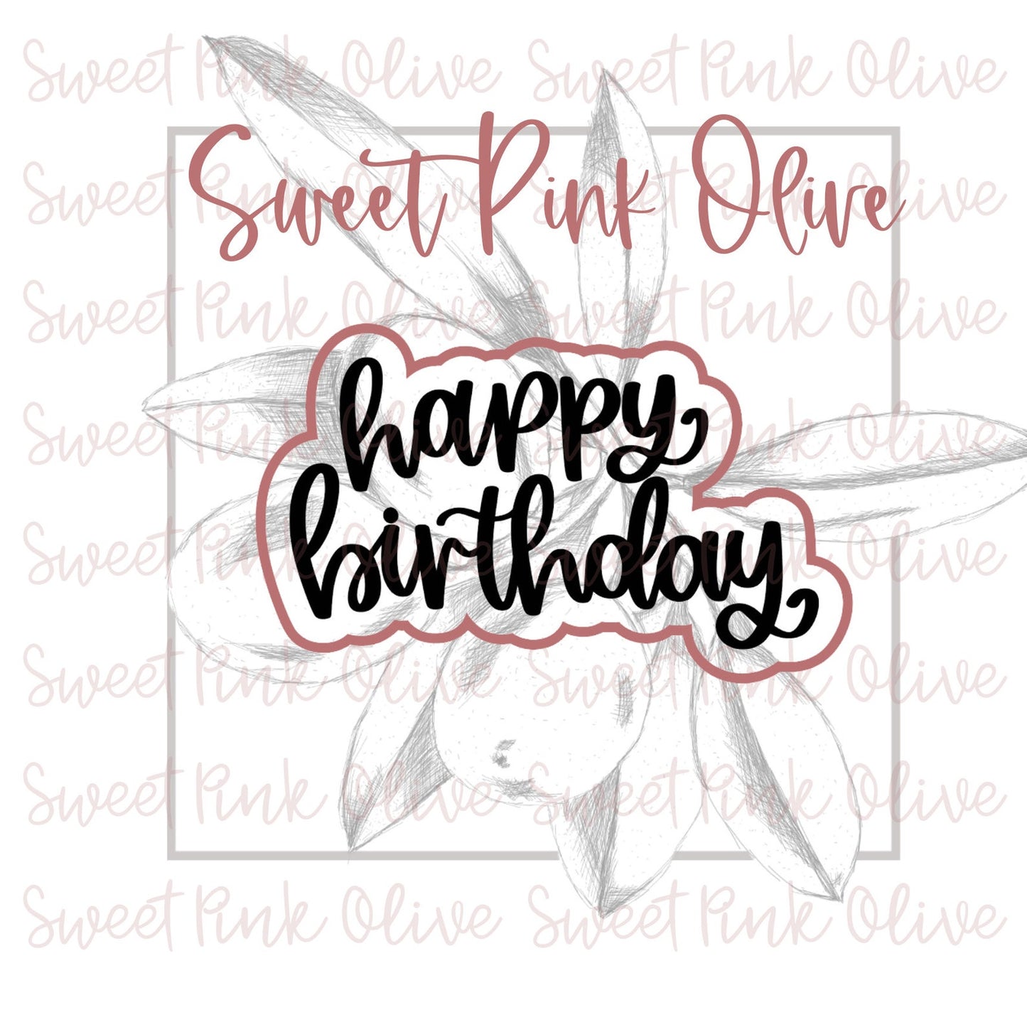 Happy Birthday Plaque