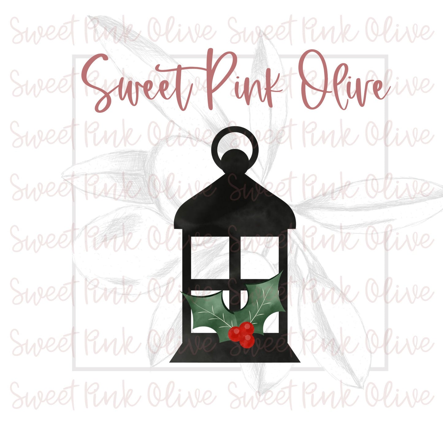 Christmas Farmhouse Lantern 2