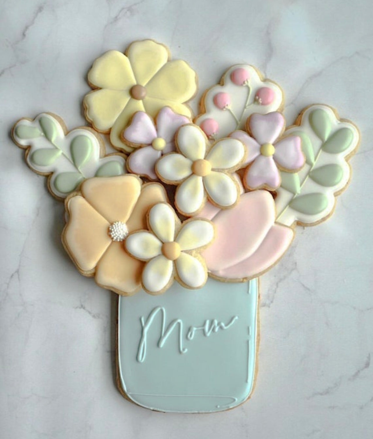 Mason Jar Flower Bouquet