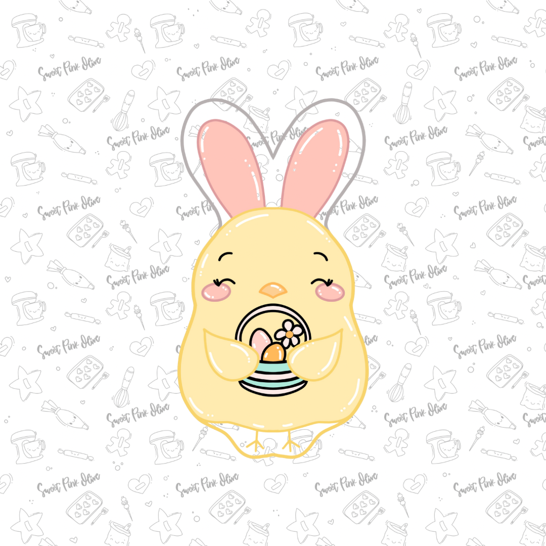Chick with Bunny Ears