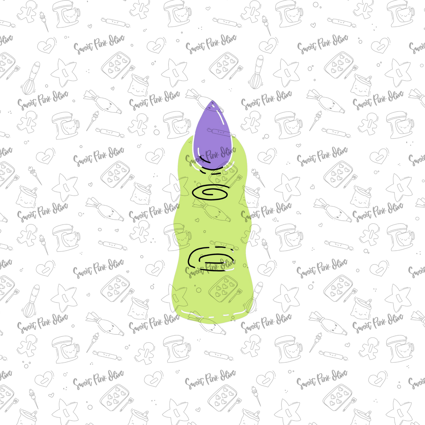 Witch Finger Digital STL