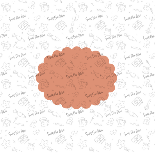 Scalloped Oval