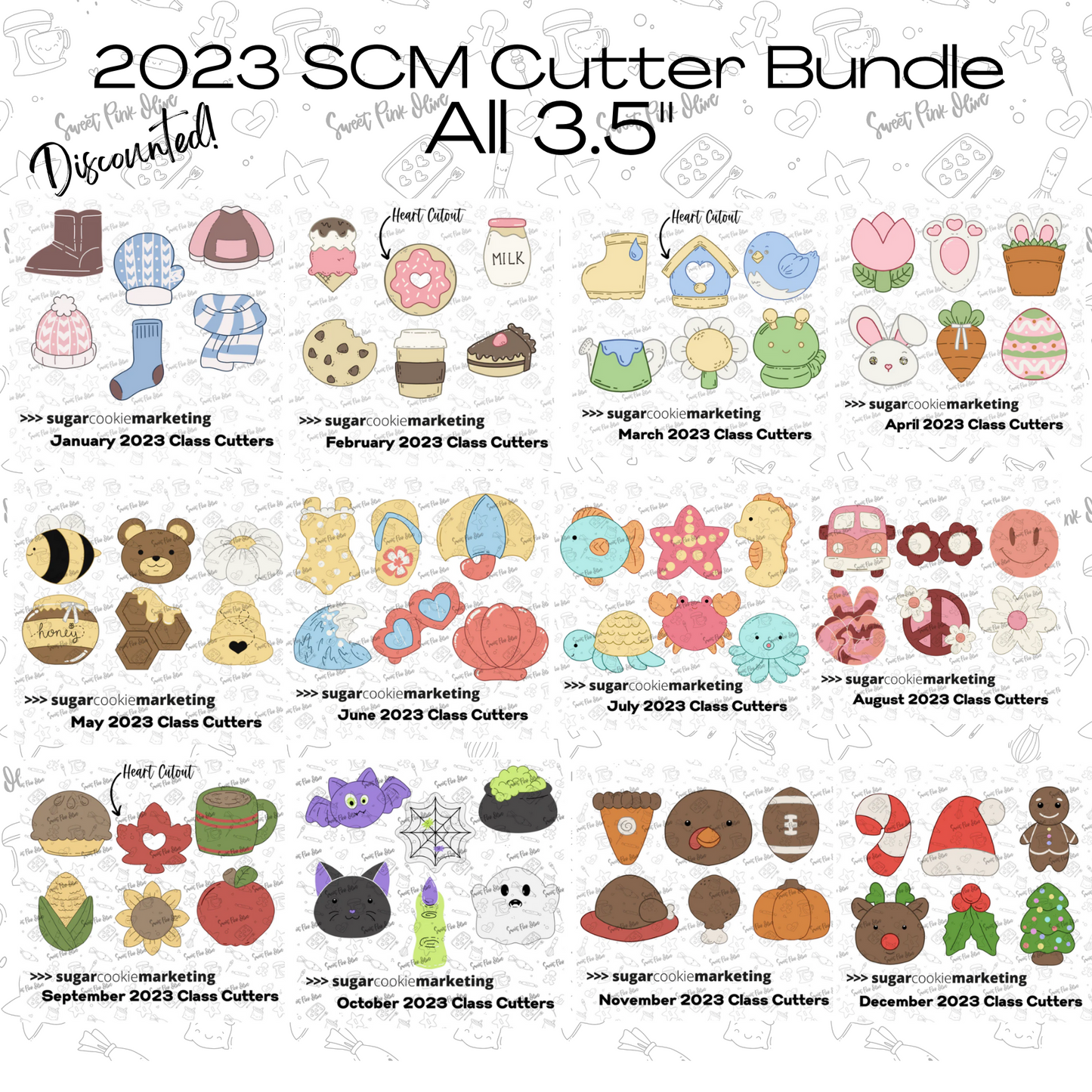 2023 Sugar Cookie Marketing Class Cutter Bundle