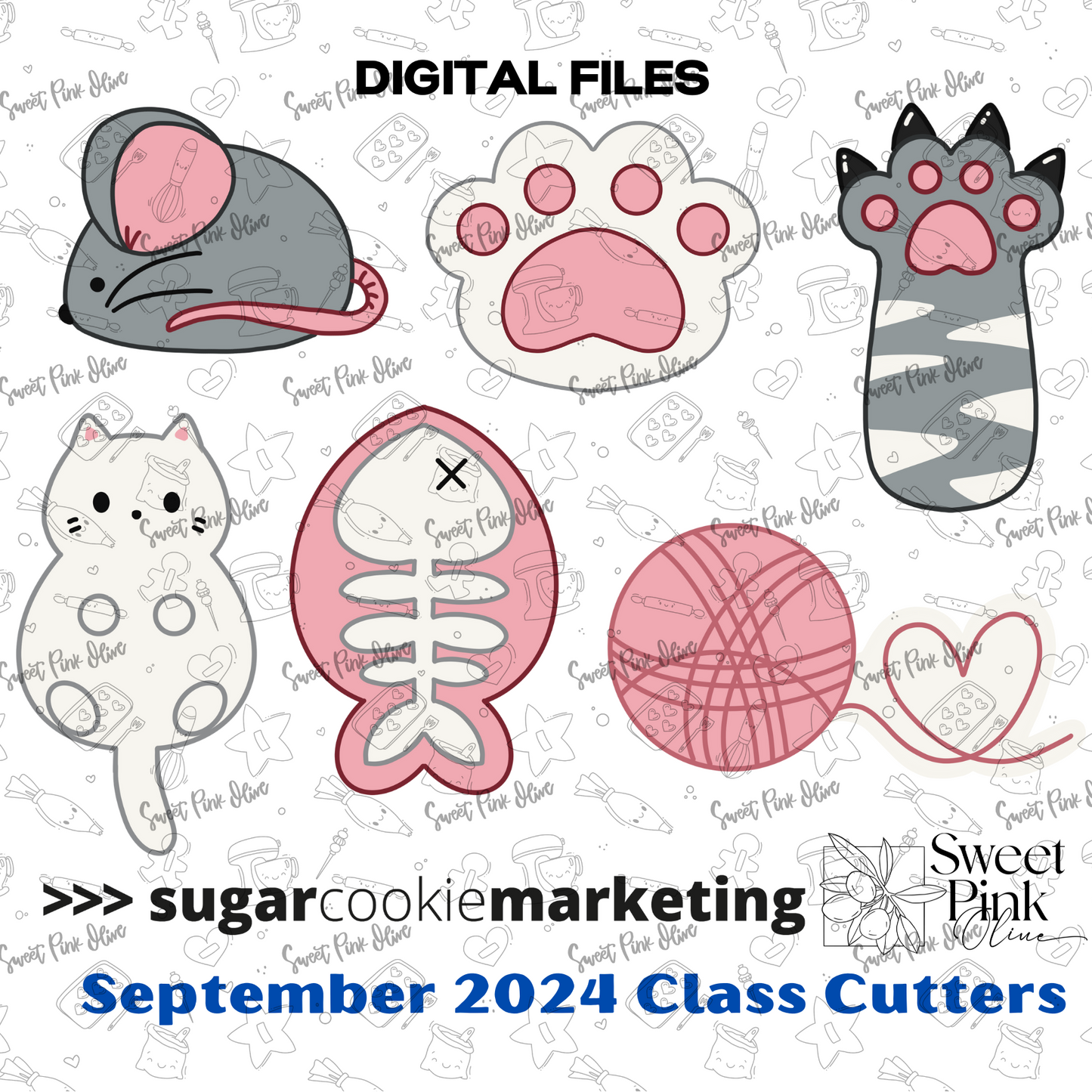 Sugar Cookie Marketing September 2024 STL Digital Download