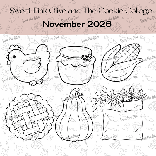Sugar Cookie Marketing November 2026 STL Digital Download