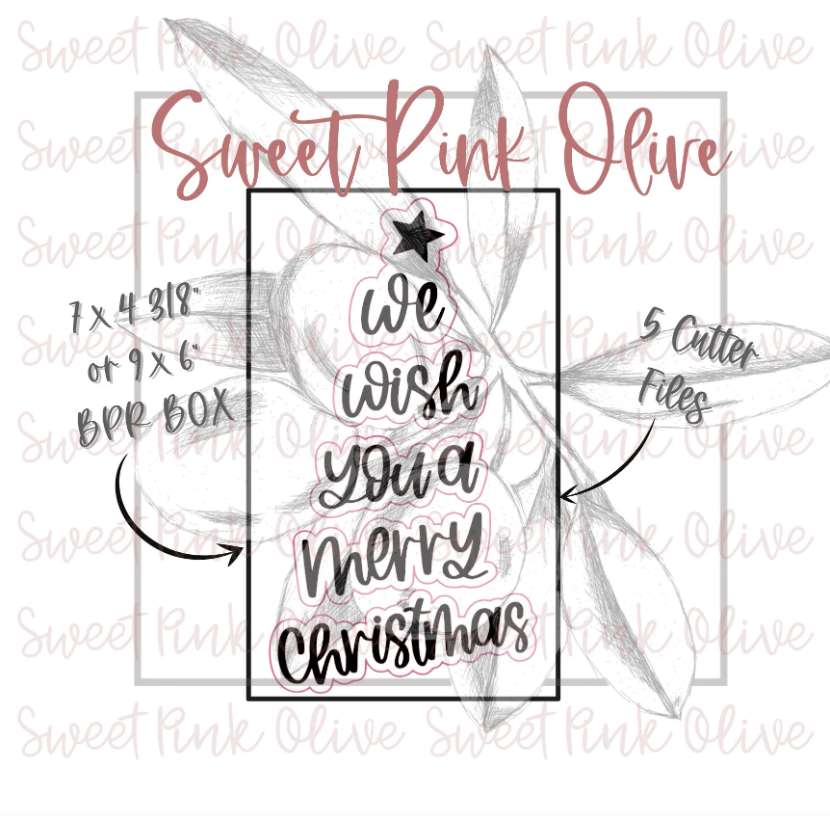 We Wish You A Merry Christmas Set