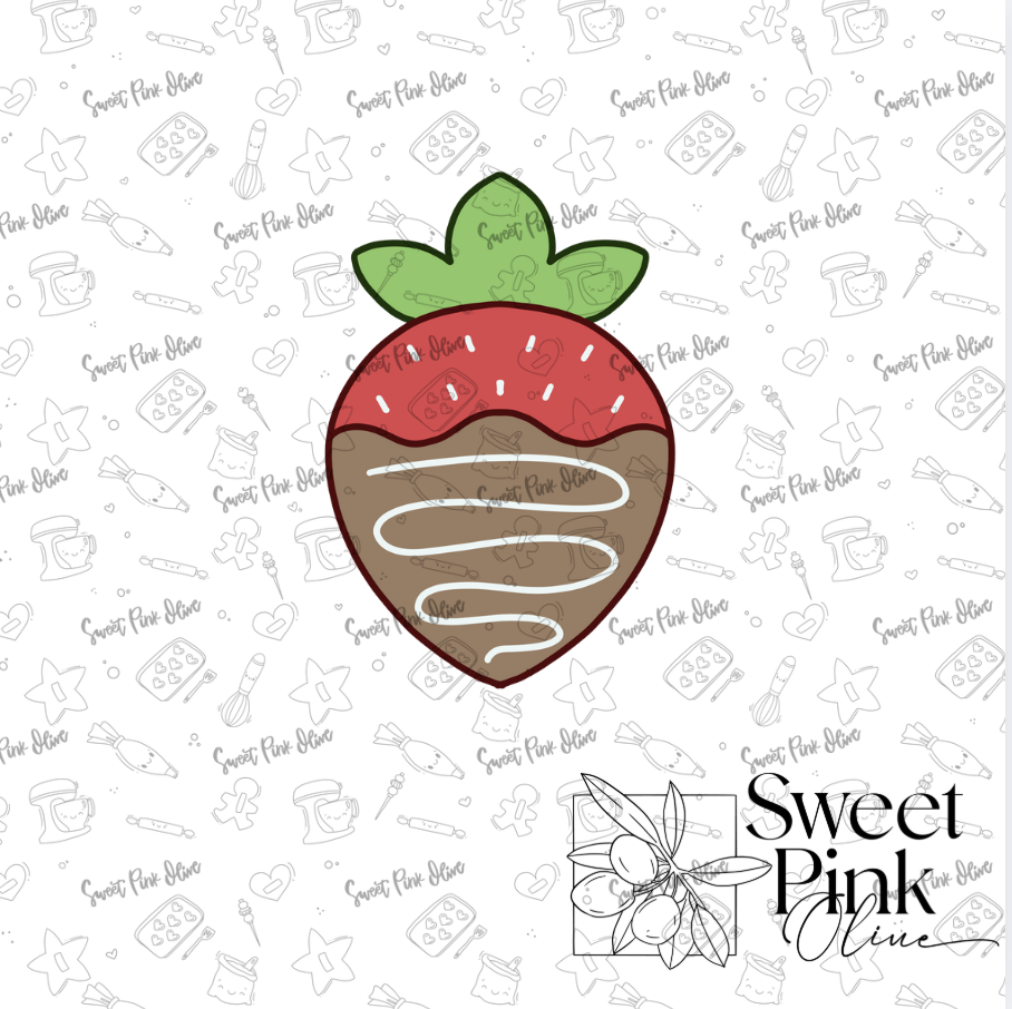 Chubby Strawberry STL