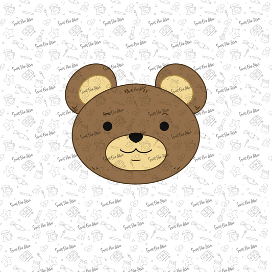 Bear Head 2 Digital STL