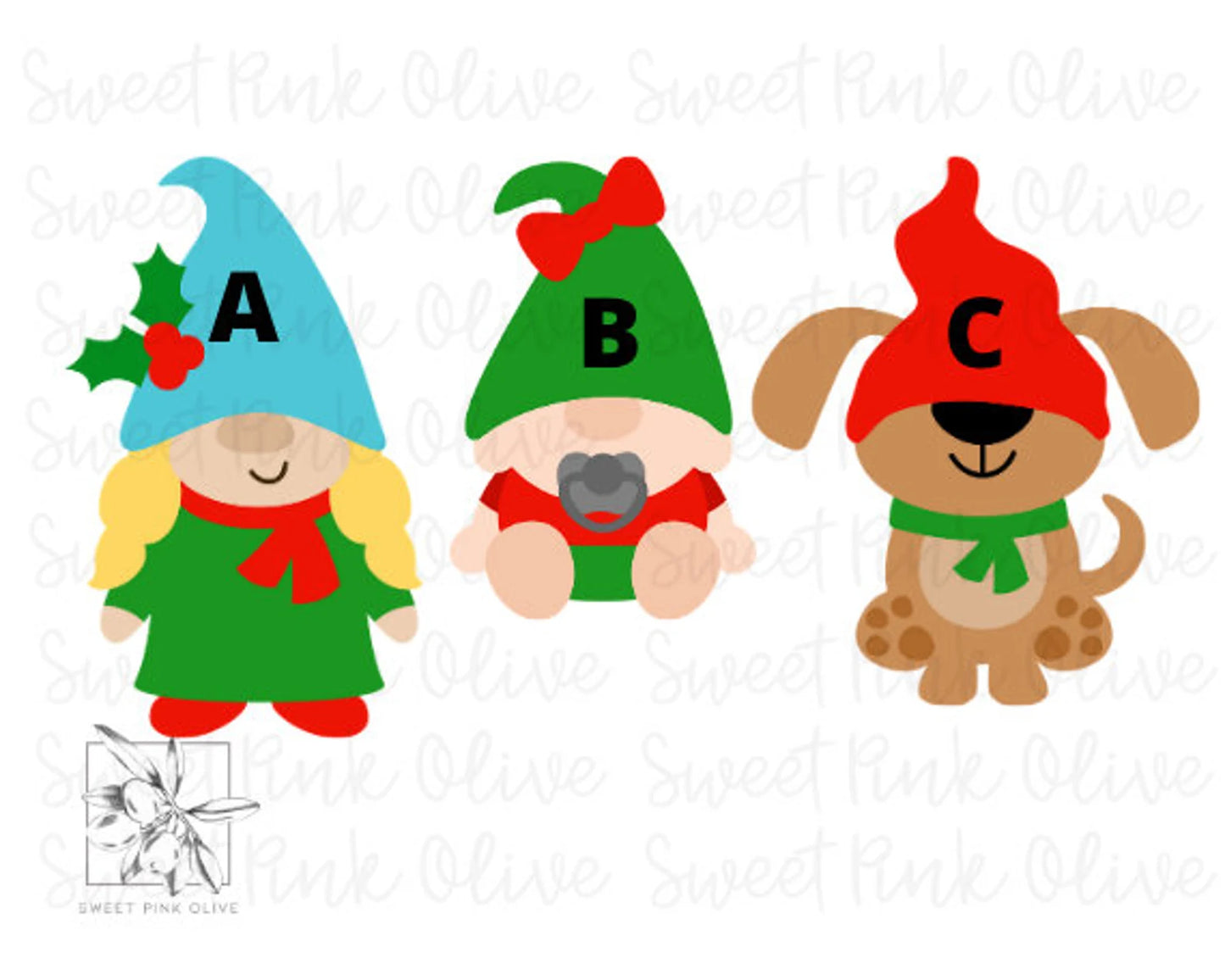 Christmas Gnome Set #2