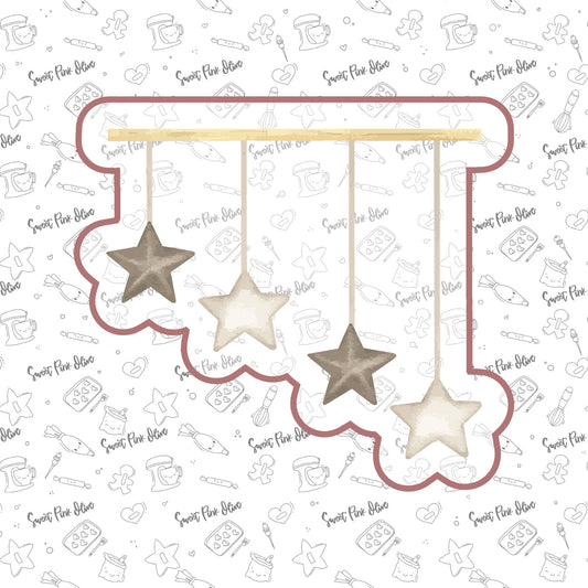 Stars baby mobile