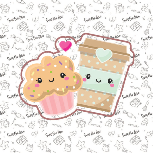 Muffin with coffee