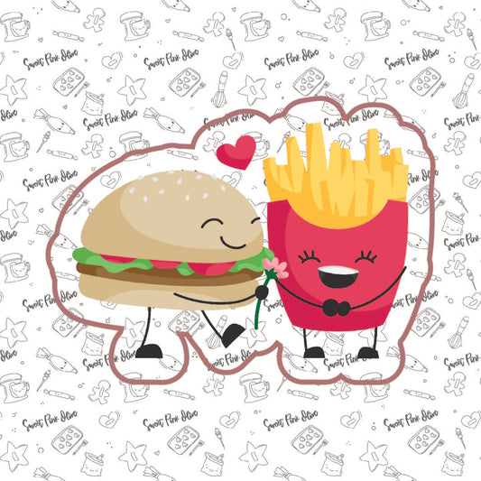 Burger and Fries