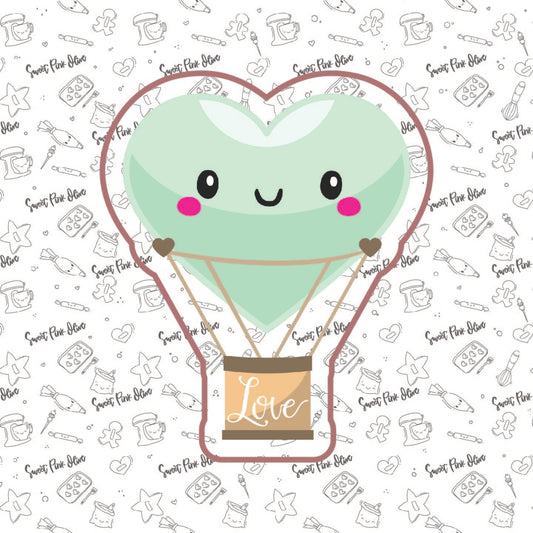 Green Heart balloon