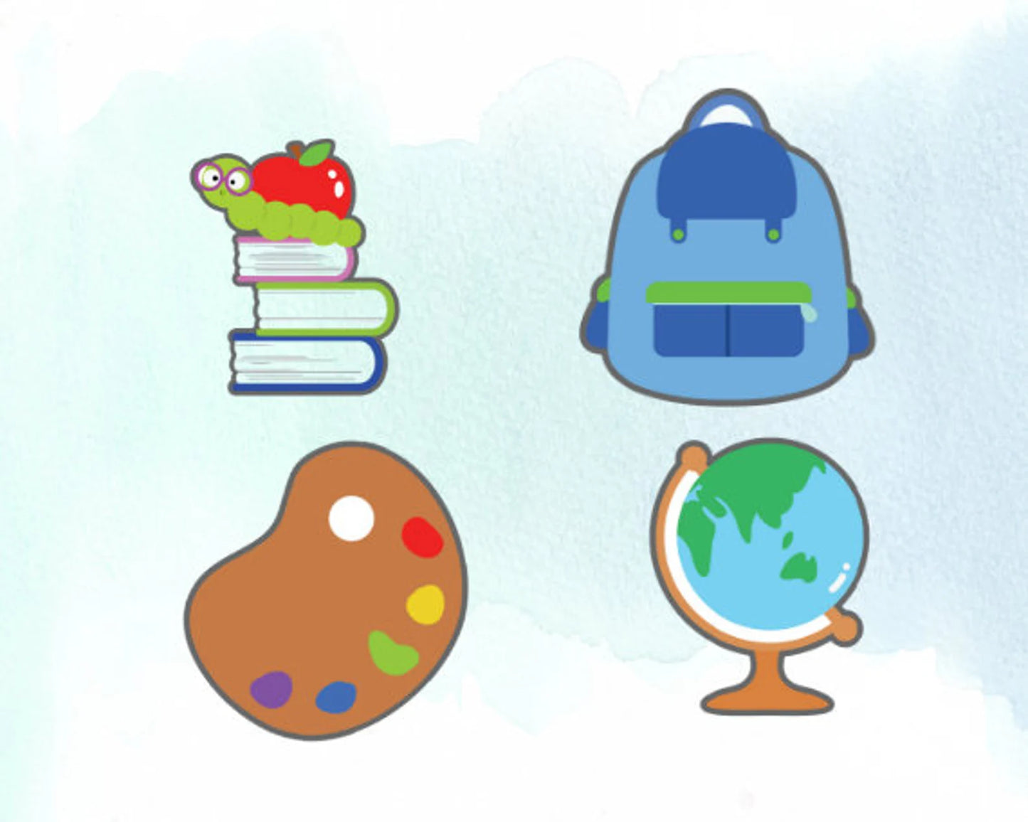 Back to School Cookie Cutters Set #2