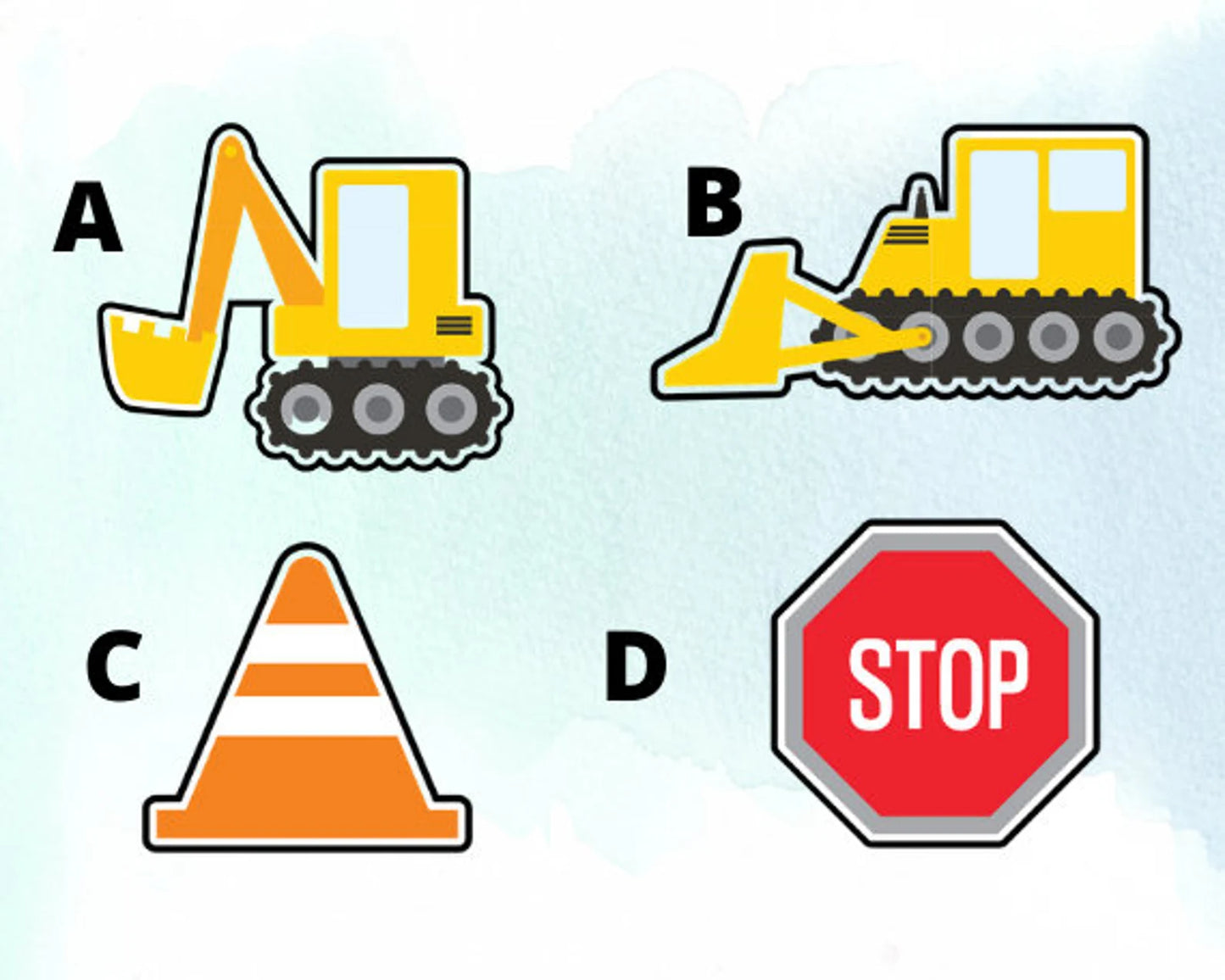 Construction Cookie Cutters Set 2
