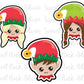 Christmas Elf Elves