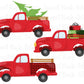 Christmas Vintage Truck, Car