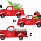 Christmas Vintage Truck, Car
