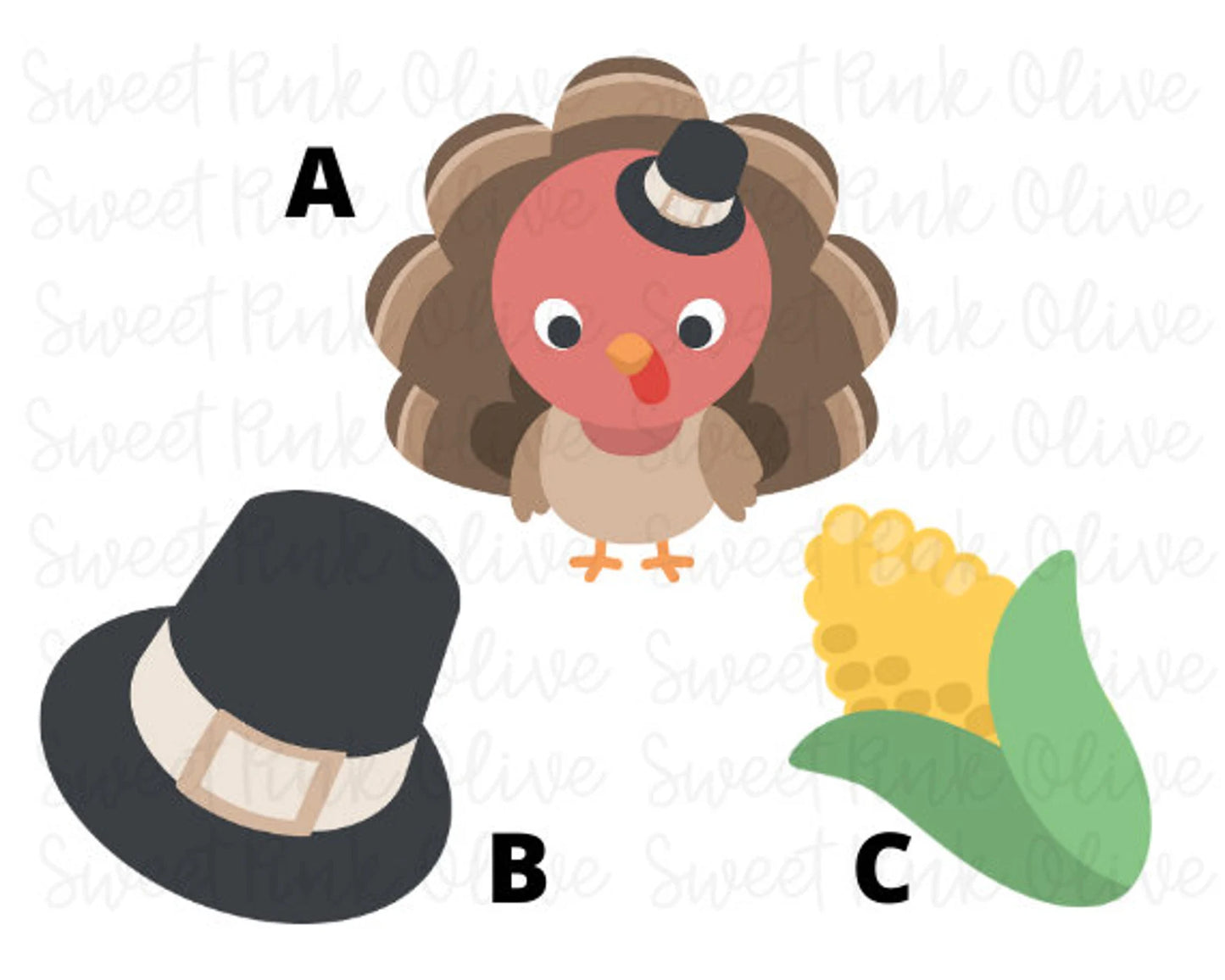 Thanksgiving Turkey Set #4