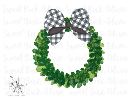 Wreath with Bow 2