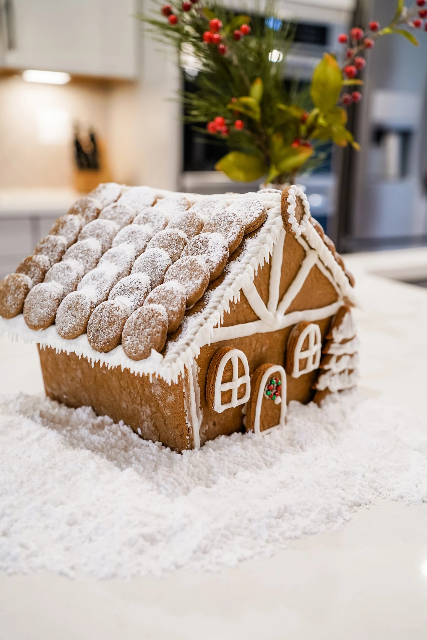 Gingerbread House Cookie Cutters To Build - 3D Gingerbread House