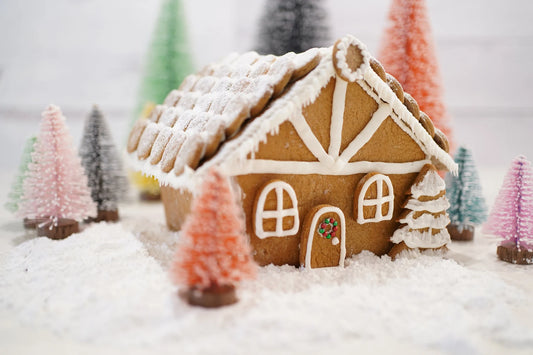 Gingerbread House Cookie Cutters To Build - 3D Gingerbread House