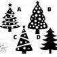 Christmas Tree Set #2