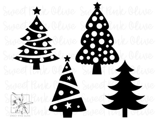 Christmas Tree Set #2