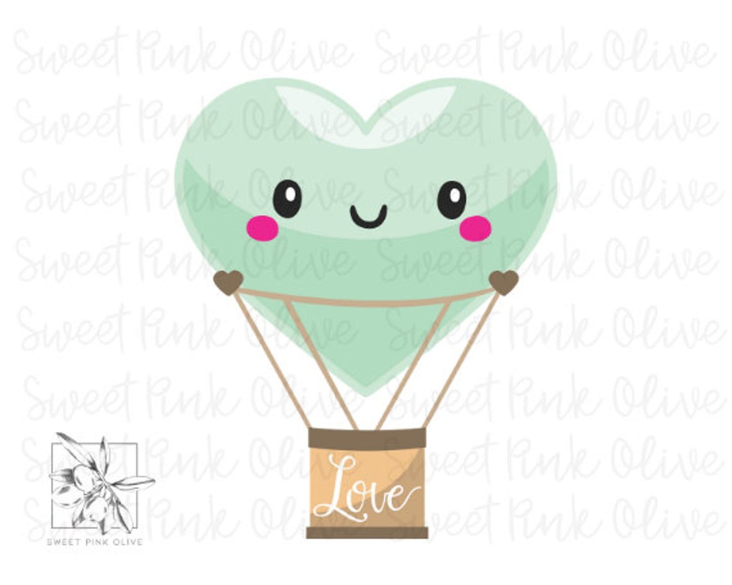 Heart Hot Air Balloon