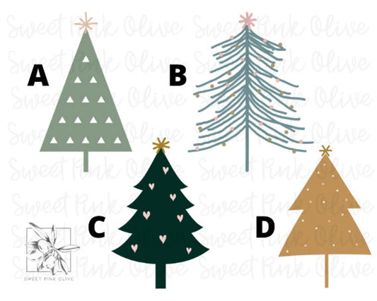 Christmas Tree Set #3