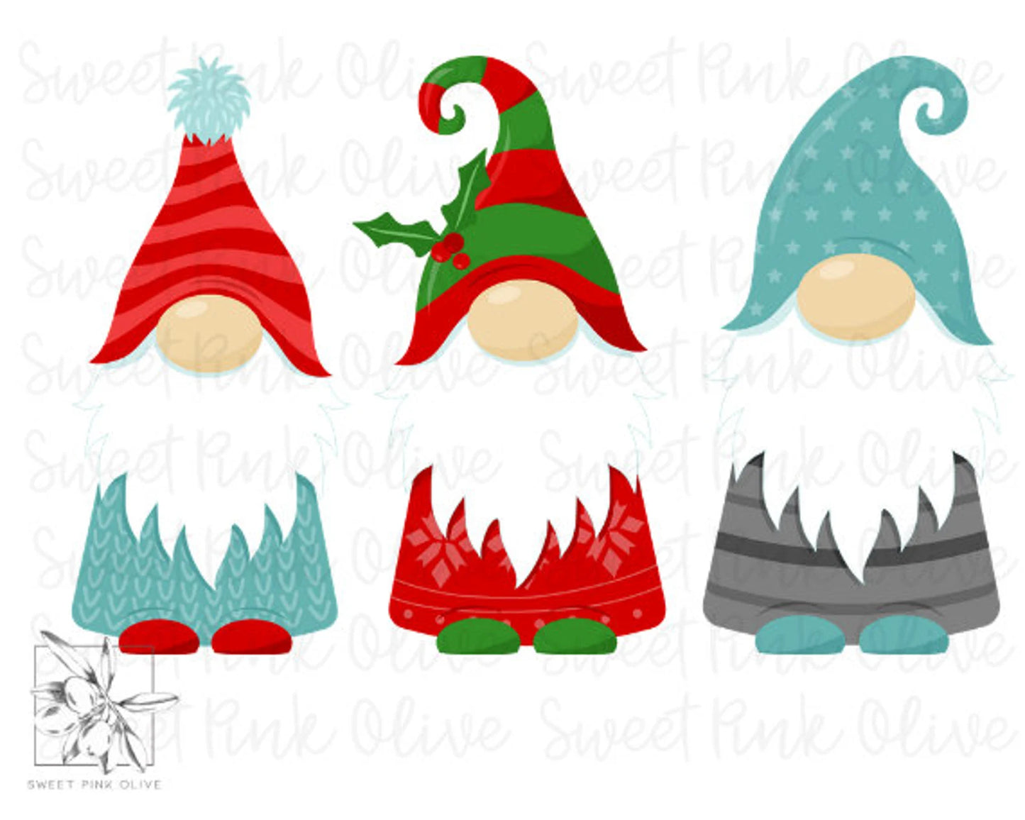 Christmas Gnome Set #3