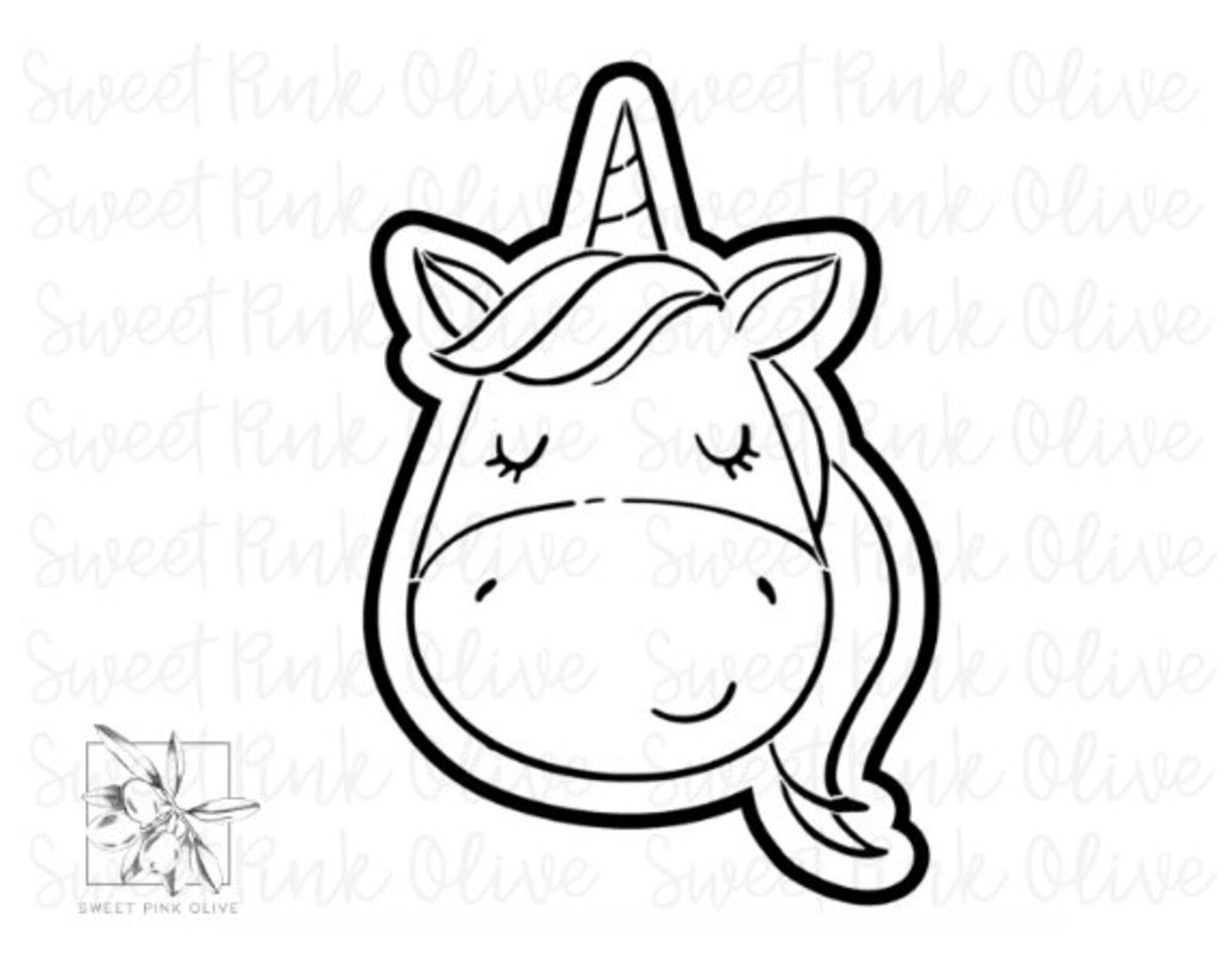 Unicorn Stencil