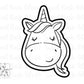 Unicorn Cookie Cutter