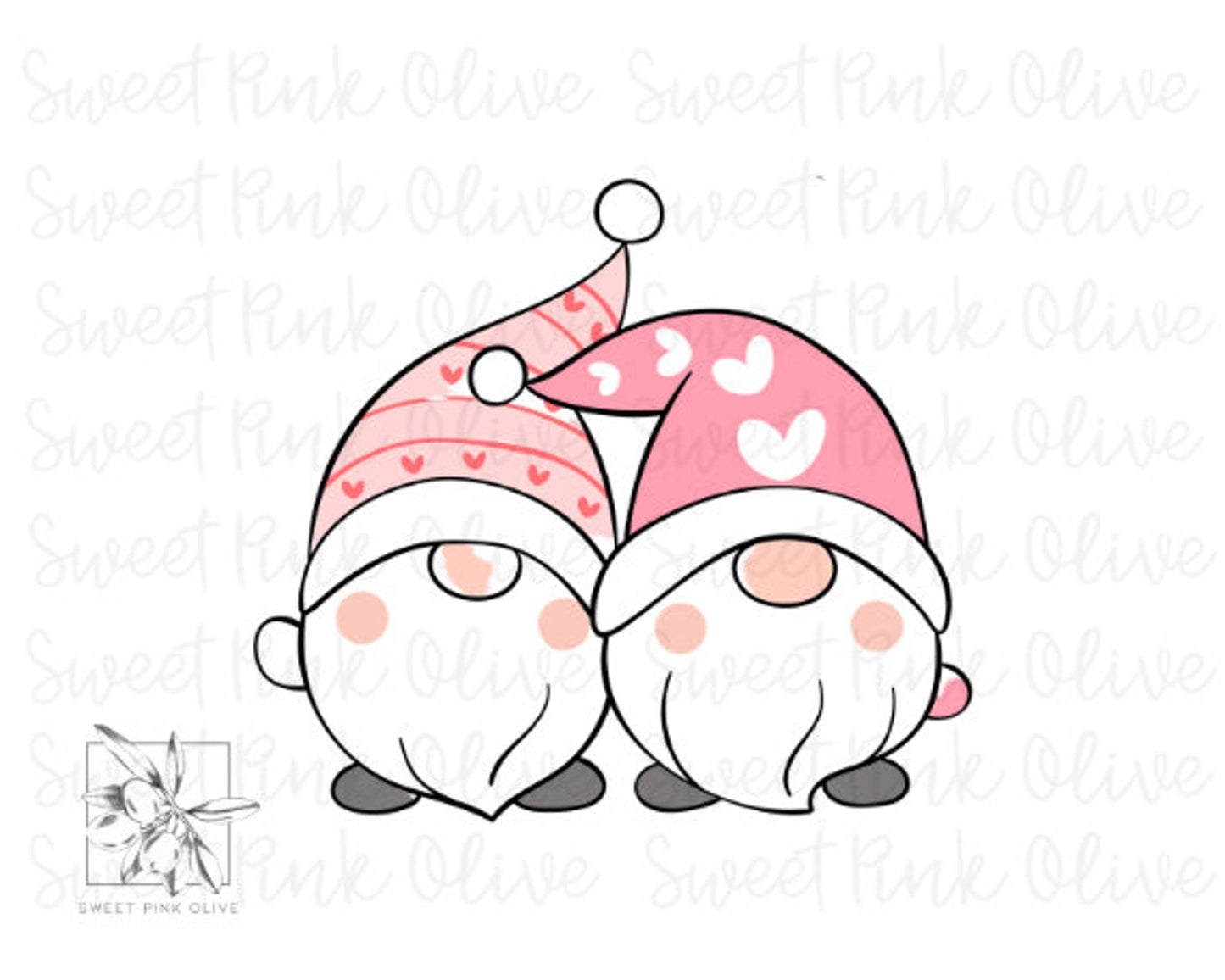 Valentine Gnome Couple