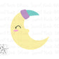 Crescent Sleeping Moon