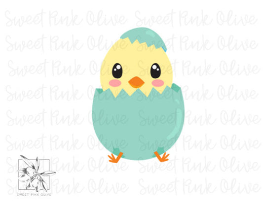 Easter Chick in Egg
