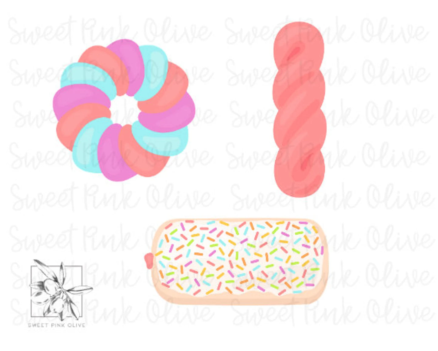 Cute Donut Set #2