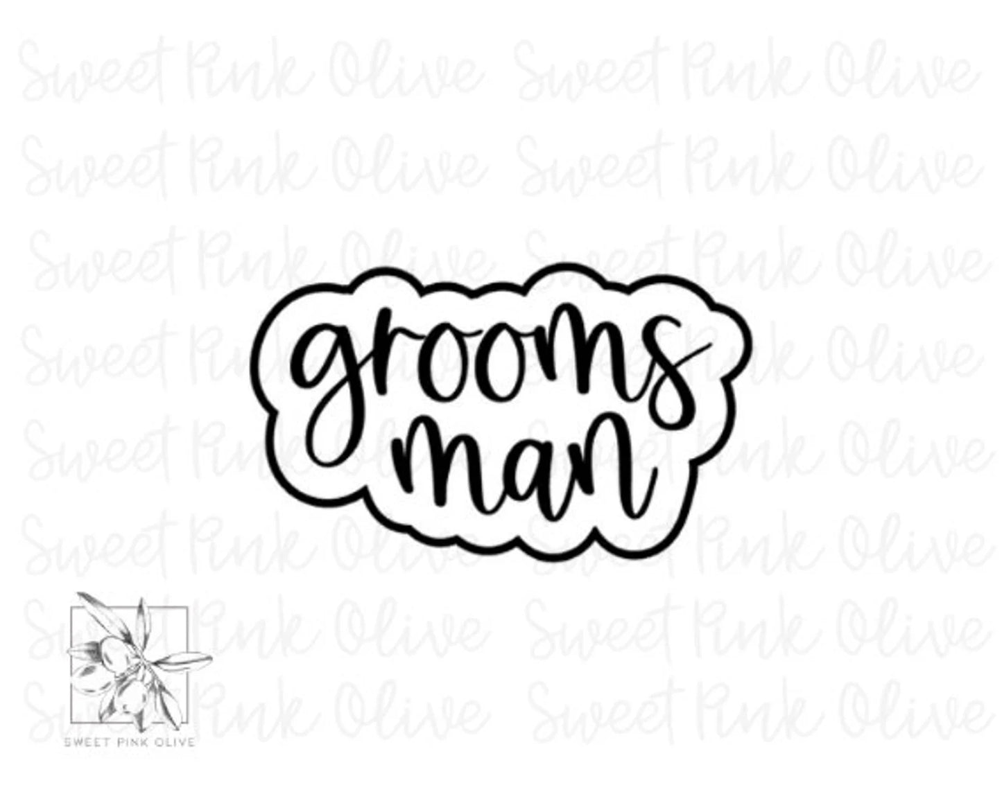 Groomsman 1 Cutter and/or Stencil