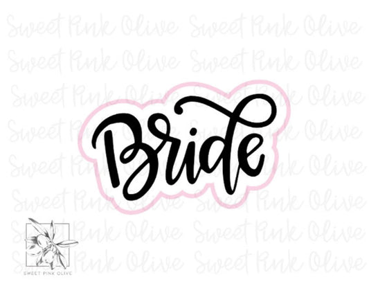 Bride Hand Lettered