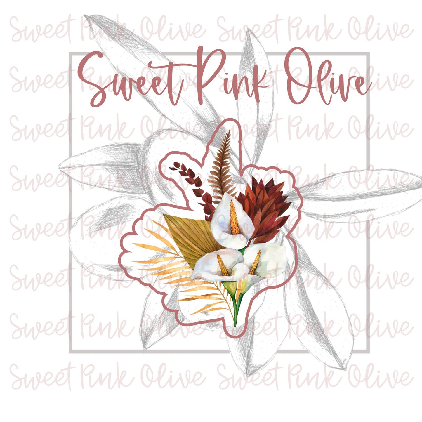 Boho Flower Bouquet 1