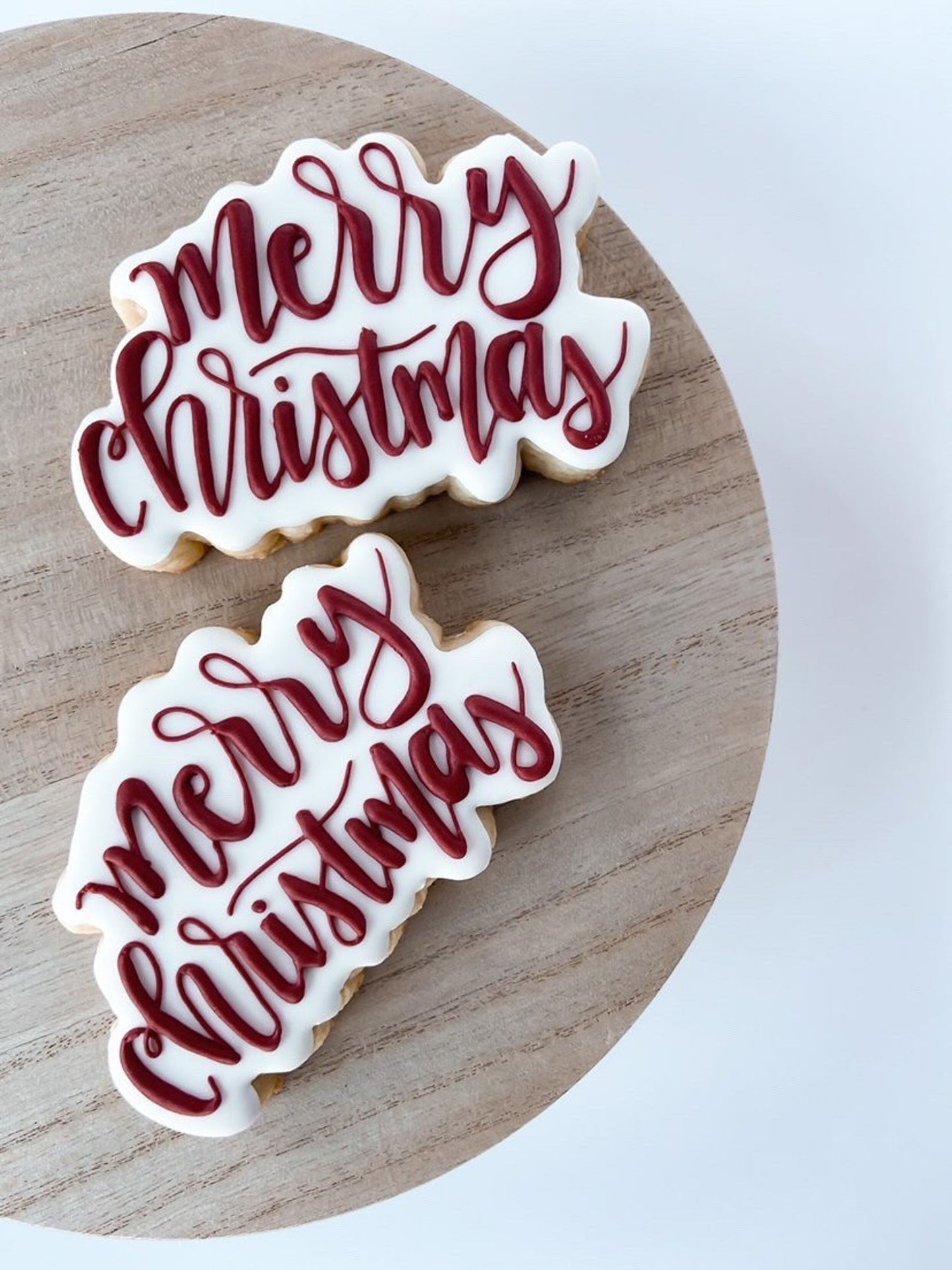 Merry Christmas Hand Lettered
