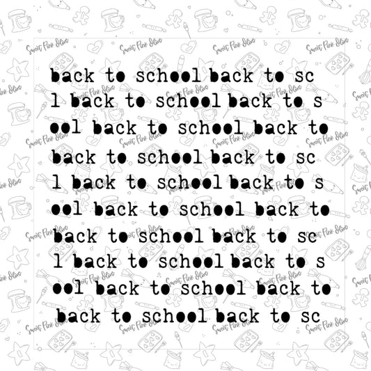 abc Typewriter Stencil